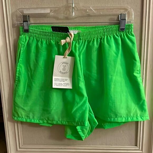 Urban renewal Neon green shorts S NWT - Picture 1 of 10